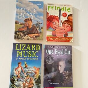 Set of Four Children's Books- Lizard Music